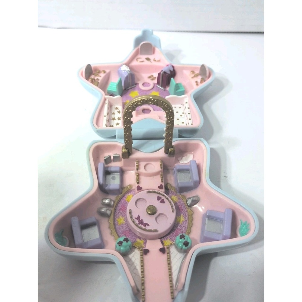 Vintage Polly Pocket Star-Shaped Compact Play Set 1992 Bluebird 90s
